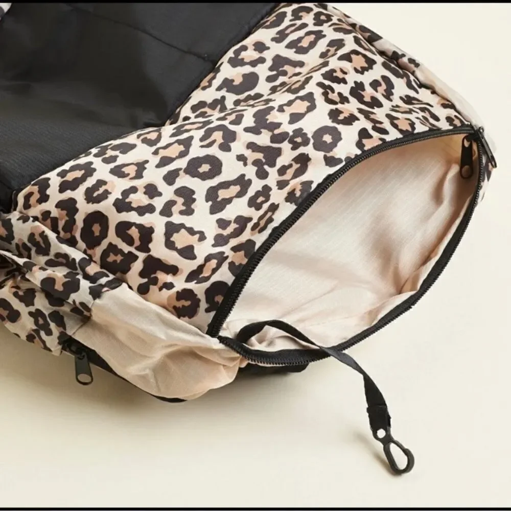 APL Lightweight Cream Brown Black Packable Backpack